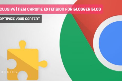 New Chrome Extension For Blogger Blog