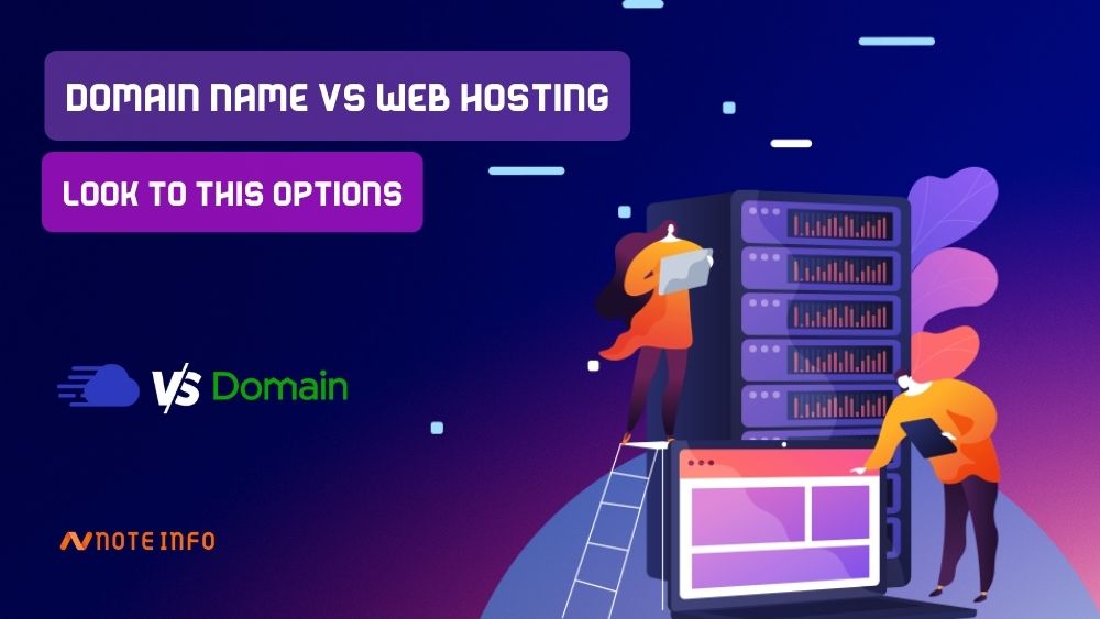 Domain Name vs Web Hosting - What is the Difference between him?