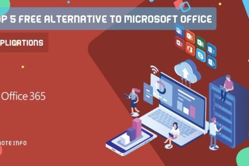 Top 5 free alternative to Microsoft Office applications