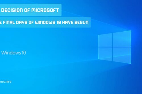 By decision of Microsoft | The final days of Windows 10 have begun