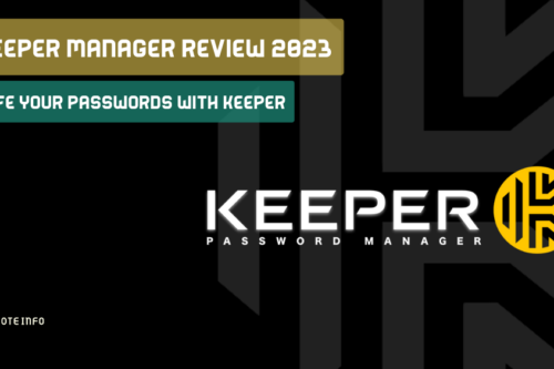 keeper Manager Review 2023 - Safe your Passwords With keeper