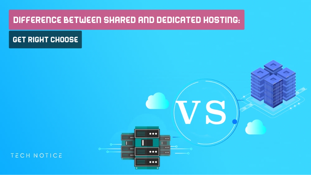 Difference Between Shared And Dedicated Hosting