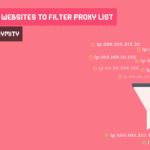 Best 10 Free Websites To Filter Proxy List: Power of Anonymity