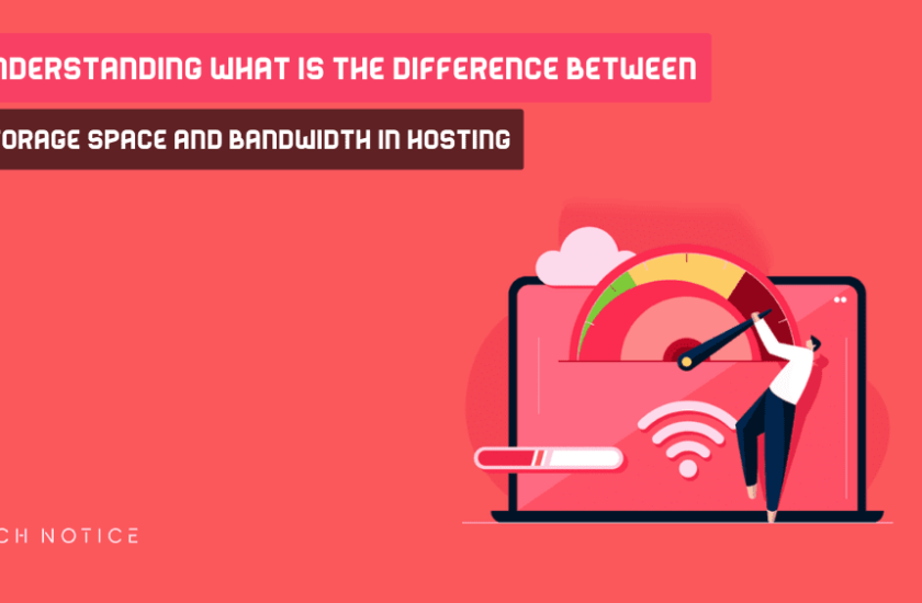 Difference Between Storage Space And Bandwidth