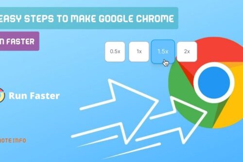 5 Easy steps to make Google Chrome run faster