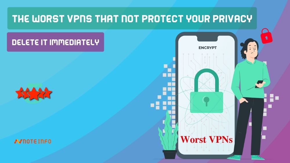 The Worst VPNs That Not Protect Your Privacy: (Delete it Immediately)